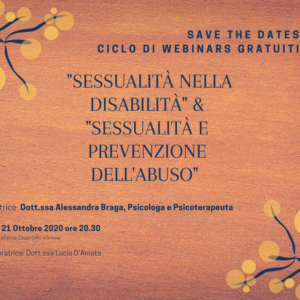 Sessualità nella Disabilità