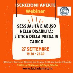Sessualità e abuso nella disabilità: l’etica della presa in carico